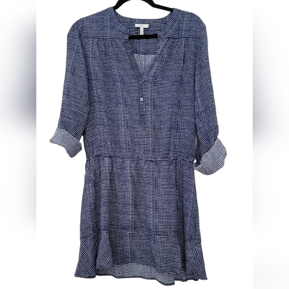 Joie Blue & White Mini Dress - Picture 3 of 7